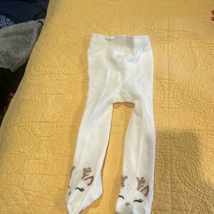 Zara Christmas tights 0-9months. Like new. Girls